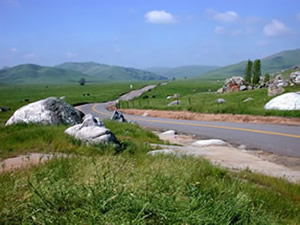 Visalia, CA : Visalia, Ca. East of Rocky Hill